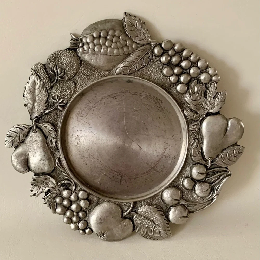 Pewter Wine Drip Tray Williams Sonoma Made In Italy